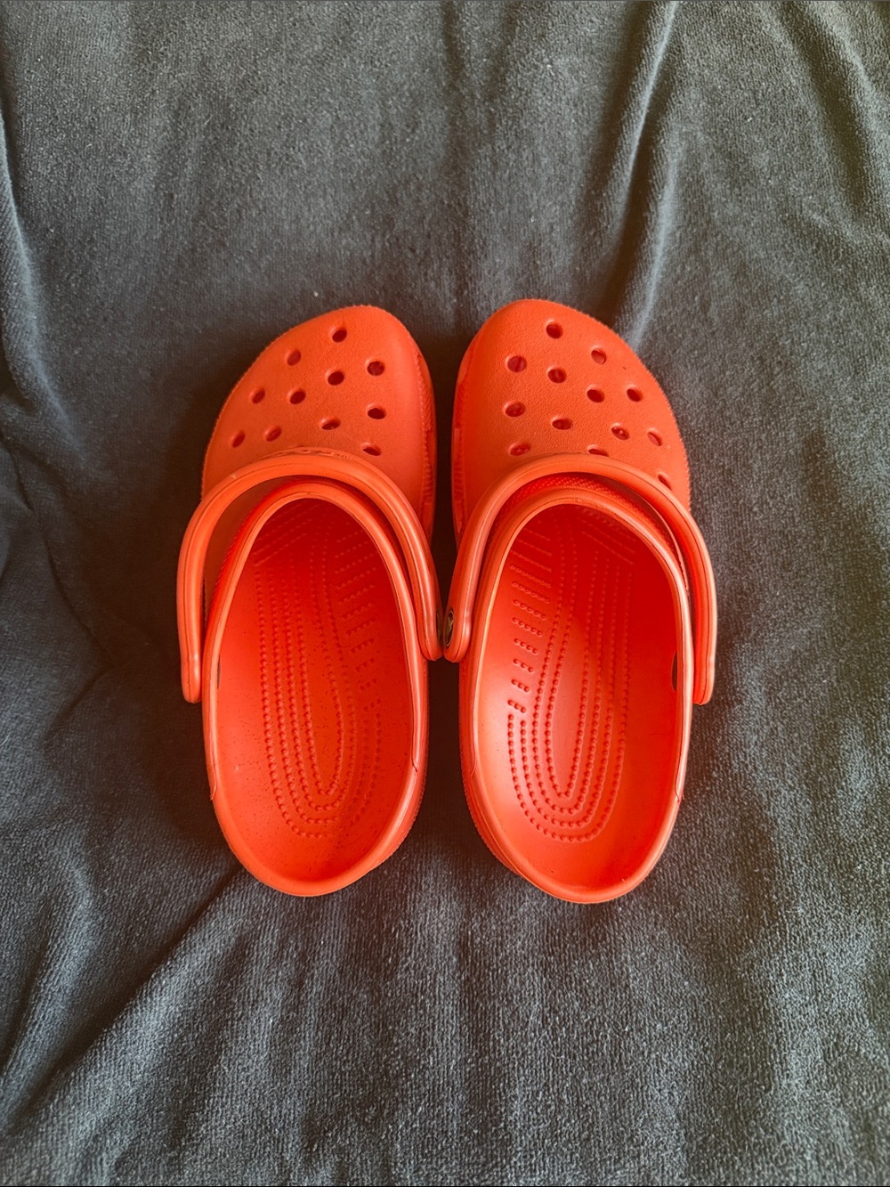 CROCS Classic Clog Sandals in Bright Red